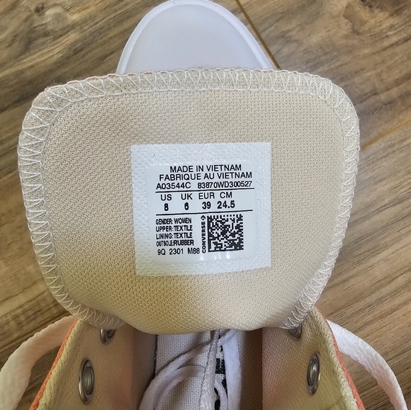 Converse, Chuck Taylor All Star Move Platform, size US 8 - Picture 8 of 10